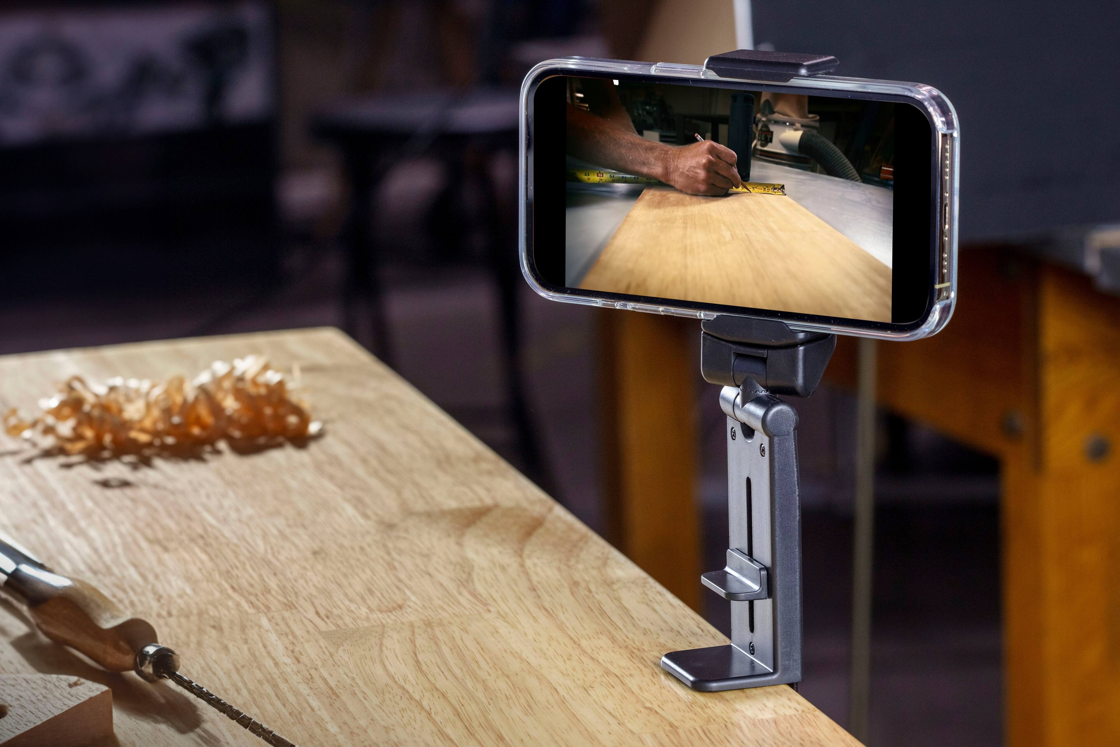 Alt View 20. Scosche - Folding Mount For Most Cell Phones - Black.