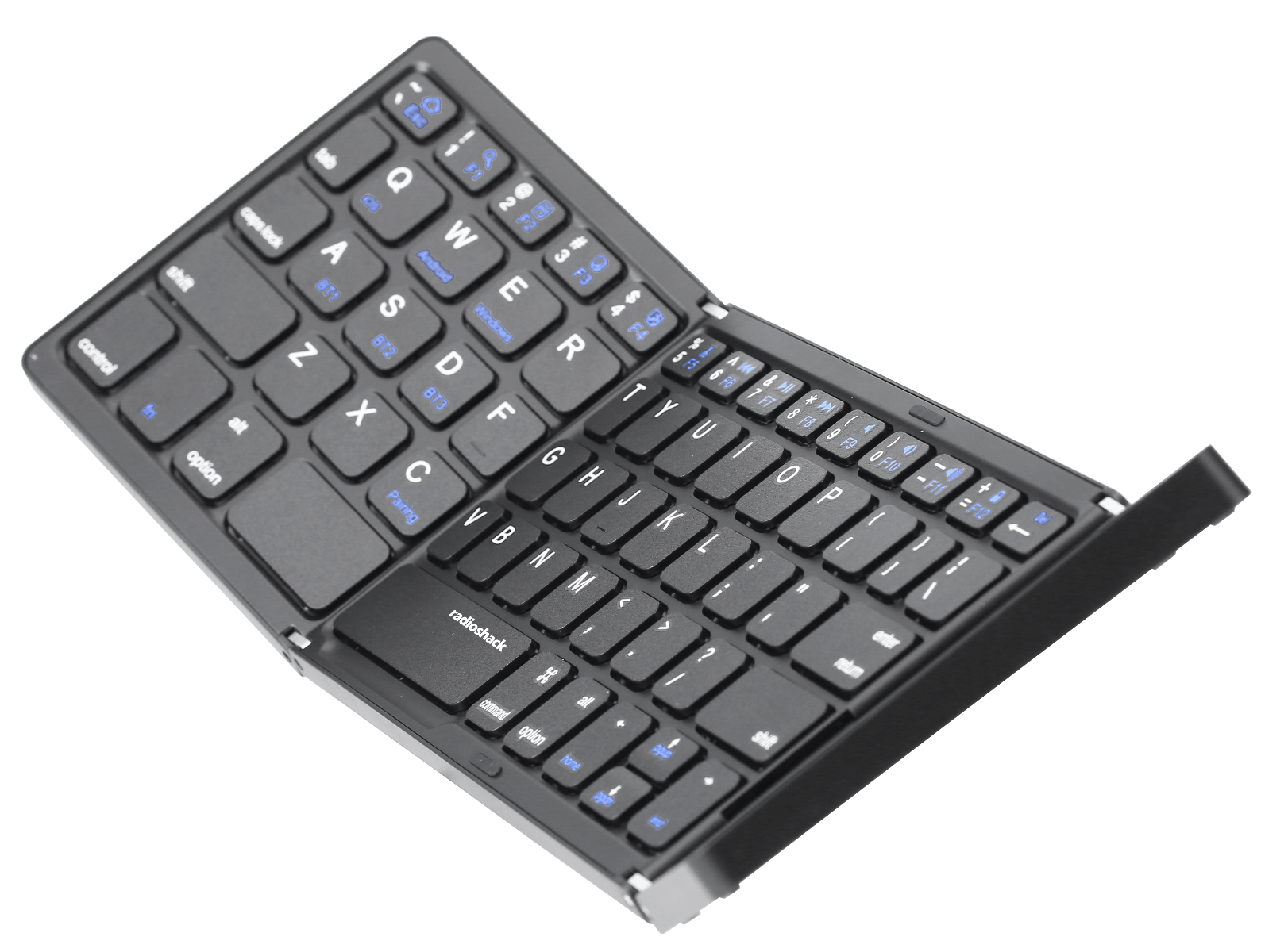 Sure, here is the corrected and grouped text from the image:

- Control
- 1
- P
- D
- F1
- 2
- 3
- Caps Lock
- A
- W
- = 3
- Shift
- Android
- BT1
- E
- $
- S
- 4
- Windows
- F4
- 5
- Z
- BT2
- R
- 5
- I
- A
- D
- FS
- 6
- FB
- &
- T
- 1
- H
- B3
- Y
- F7
- #
- M
- Alt
- X
- F
- U
- 8
- FB
- /
- f
- 9
- /
- F9
- Option
- G
- 0
- F10
- -
- H
- O
- F11
- 4
- +
- Pairing
- J
- P
- =
- F12
- i
- V
- -
- K
- I
- 1
- 7
- I