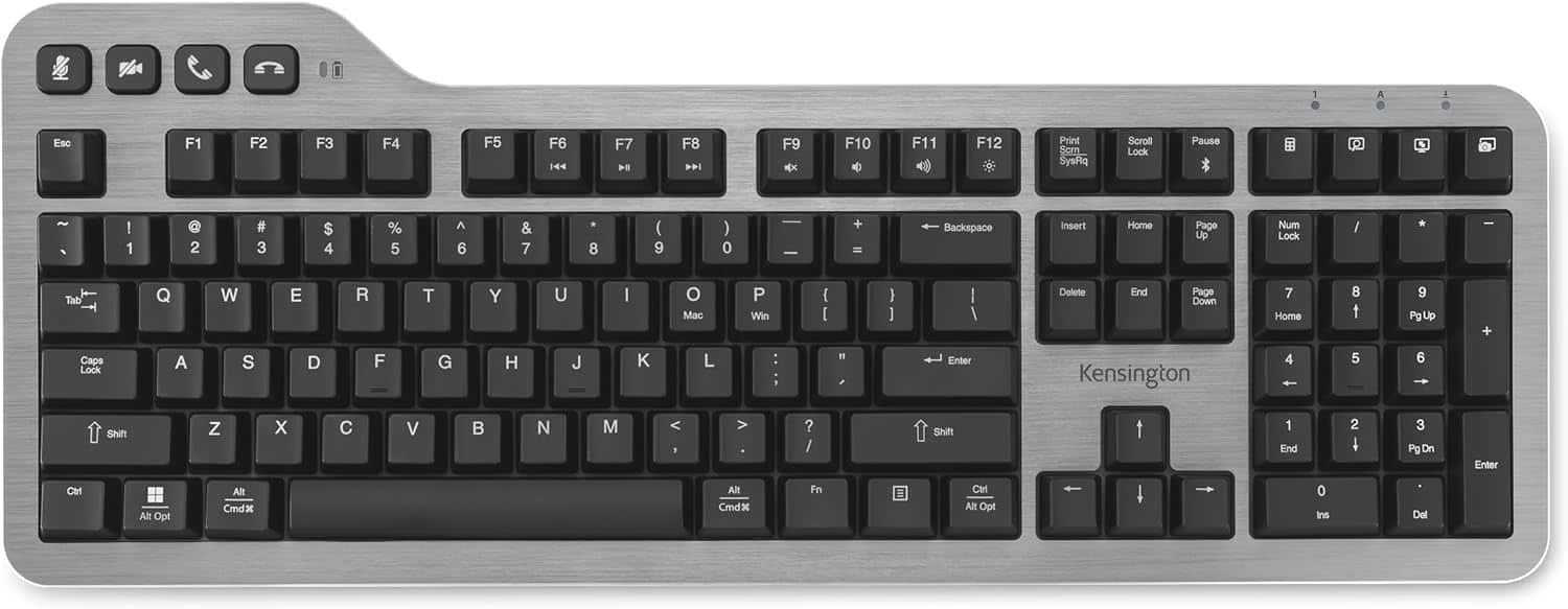 Kensington - MK7500F WIRELESS MECHANICAL KB FULL - Black