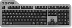 A Ese F1 F2 F3 F4 F5 F6 F7 F8 F9 F10 F11 F12 Print Sore Sysrq Scroll Lock Pause ! 1 2 3 $ 4 % 5 ^ 6 & 7 8 9 0 | + = Backspace Insert Home Page Up Num Lock / * I Tab Q W E R T Y U I O Mac P Win ( ) : H , Enter Kensington 4 5 6 - Shift Z X C V B N M < ? / Shift 1 2 3 PgDn Enter Otr Alt Opt Alt Cmdx Alt CmdX Fn Carl Alt Opt 0 Ins Del