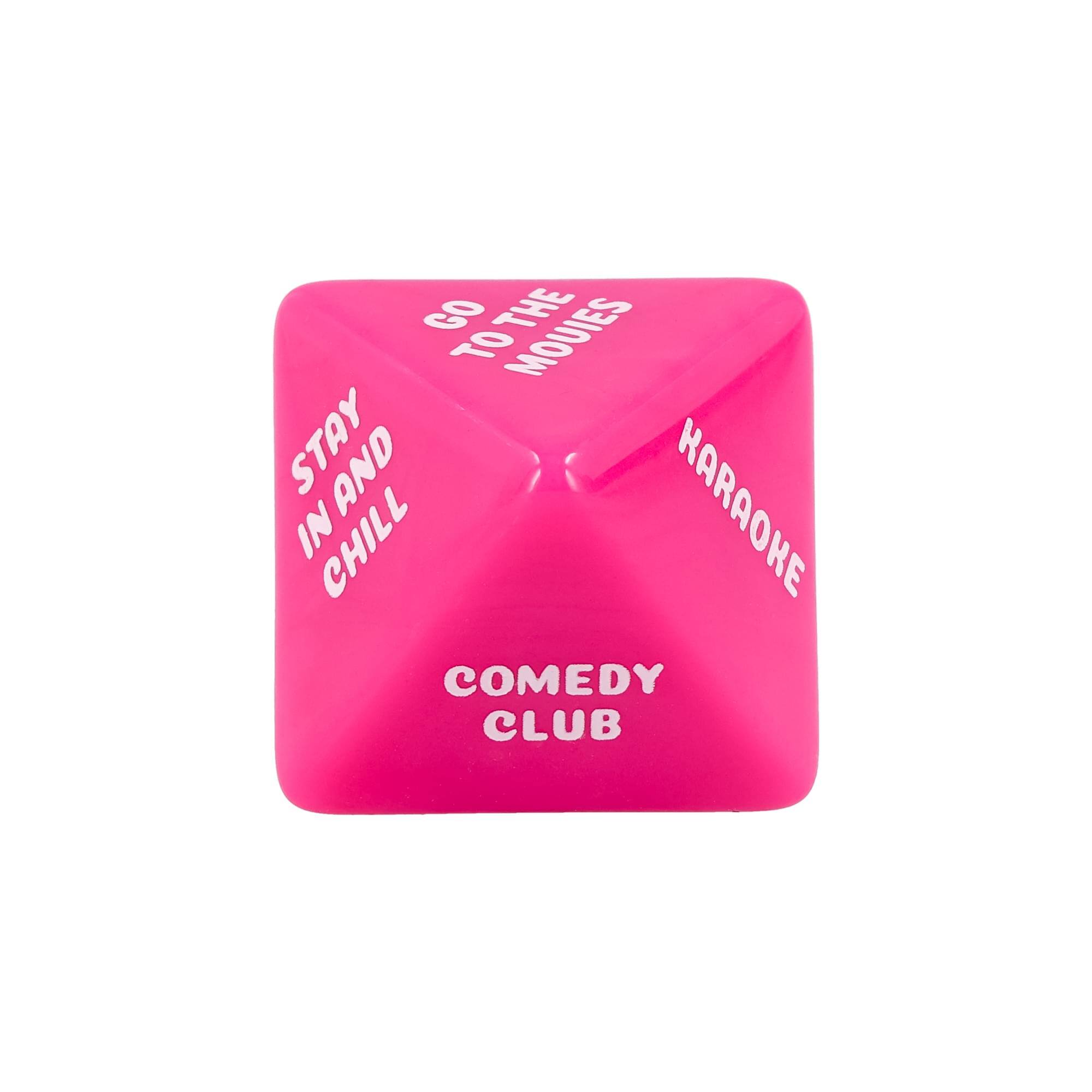 GO TO THE MOVIES  
STAY IN AND CHILL  
KARAOKE  
COMEDY CLUB