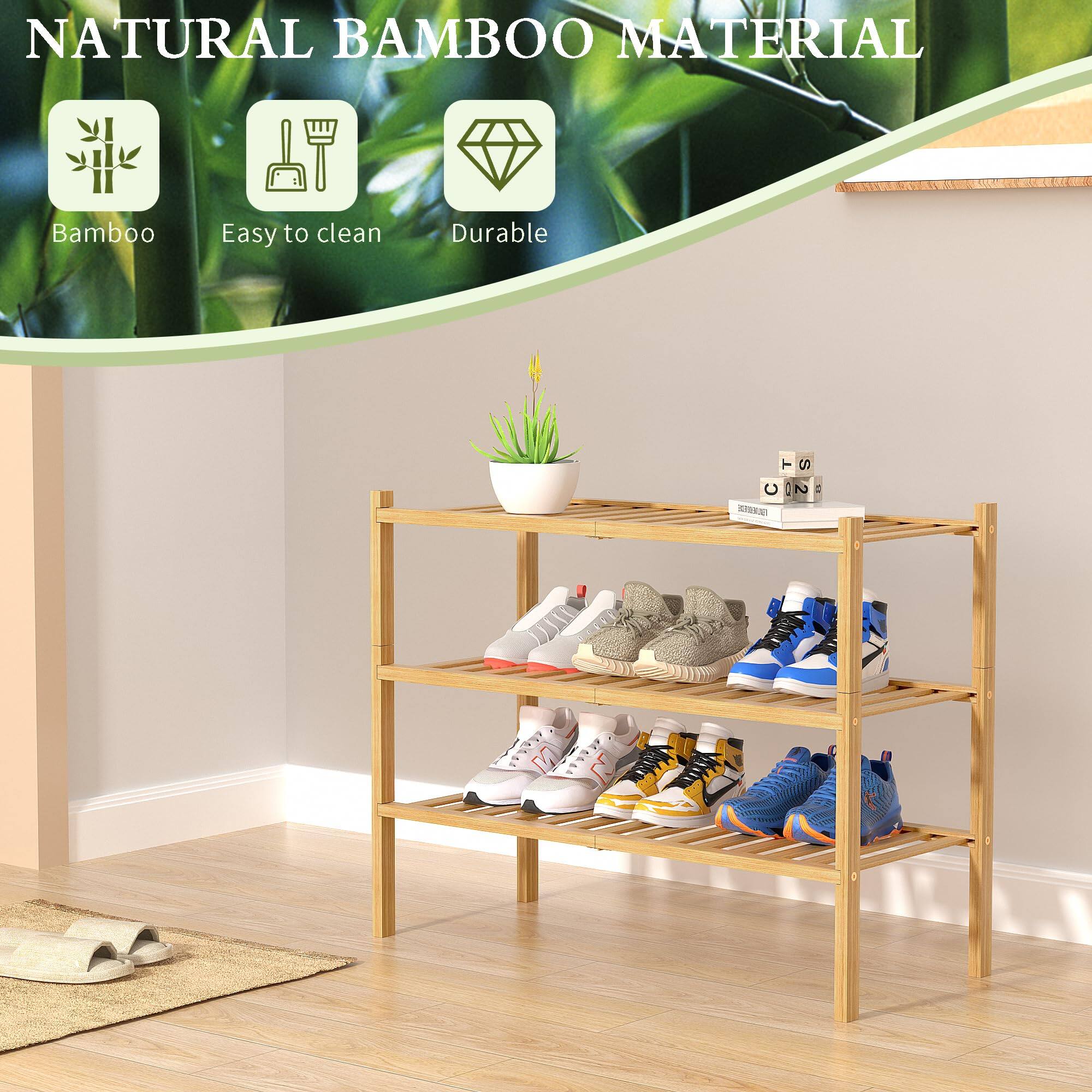 NATURAL BAMBOO MATERIAL

- Bamboo
- Easy to clean
- Durable