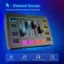 4 - Channel Design Adjusting different devices individually 48V fifine o: Bb D ELECTRIC MIDI Female Robot CHANGE VOICE Ab G Gb F E Eb Ronsher Baby Elder . CUSTOM A CUSTOM B CUSTOM C MIC MUTE HEADPHONE LINE OUT LINE IN MIC MUTE MUTE MONITOR CUSTOM D NIE T WE CRION Mic Volume Line in Volume Headphone Mic Monitor Line out Volume