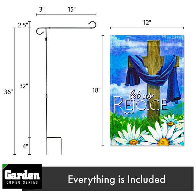 3" 15" 2.5" 12" 36" 32" 18" 4"  
Let us REJOICE  
Garden COMBO SERIES  
Everything is Included