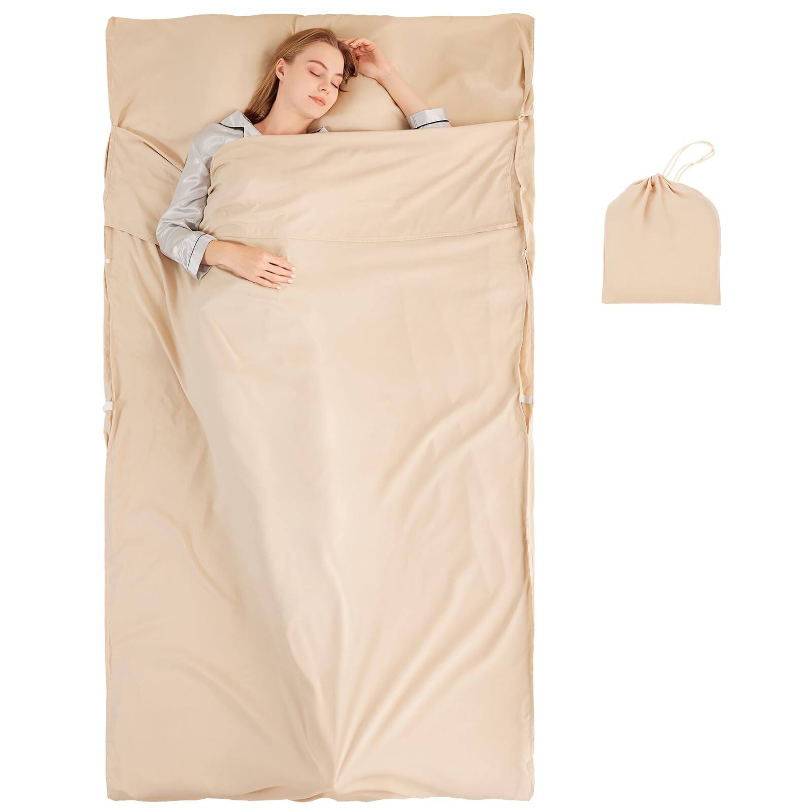 Sand-‎47.2" x 82.7"-Single