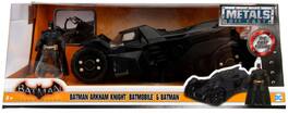 Jada Toys - DC Comics Batman 2015 Arkham Knight Batmobile & Batman Metals Die-castcollectible toy - Collectibles - Multicolor