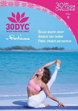 Front. 30dyc: 30 Day Yoga Challenge With Dashama Disc 9 - DVD.