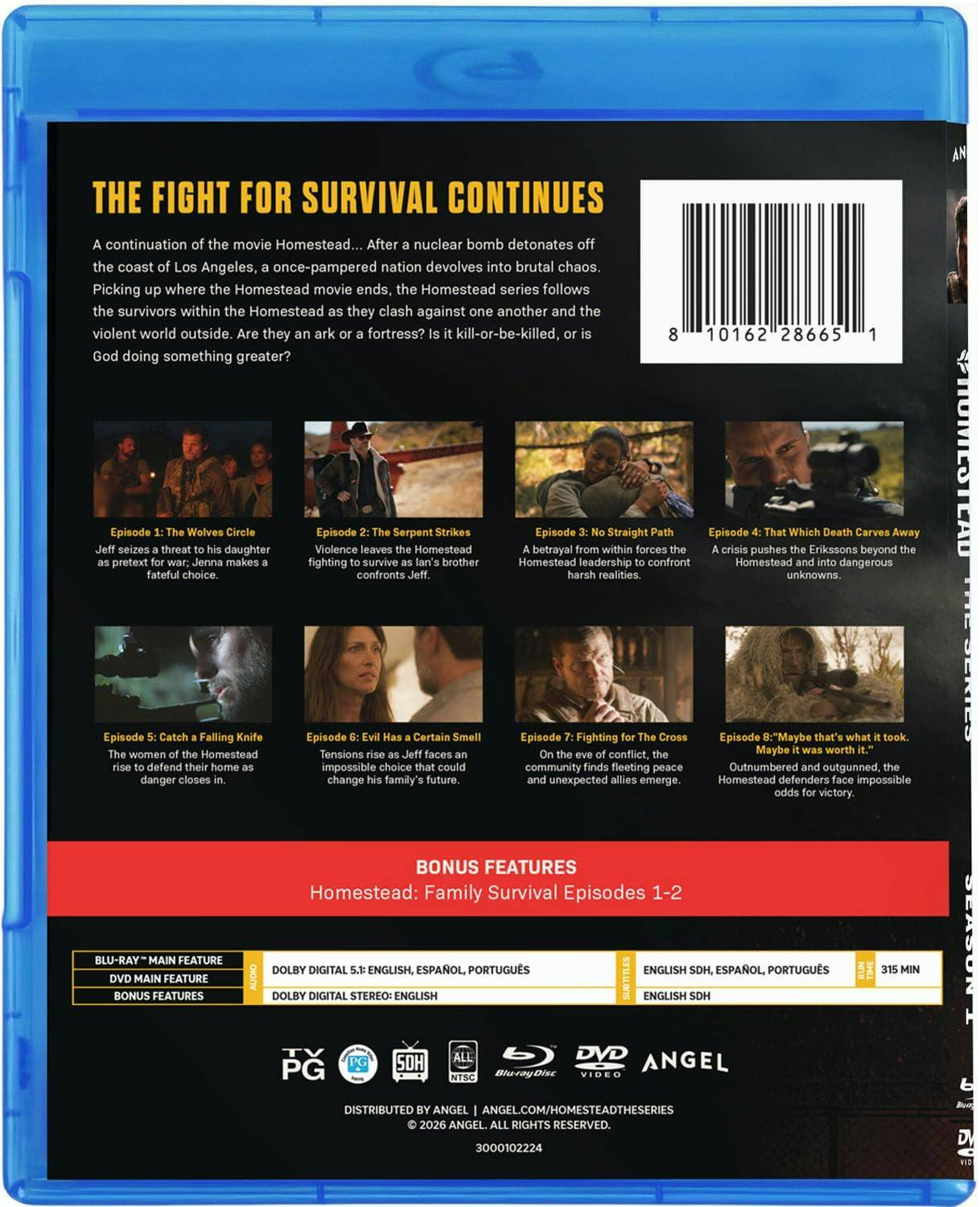 Back. Homestead: Season 1   - BLU-RAY.