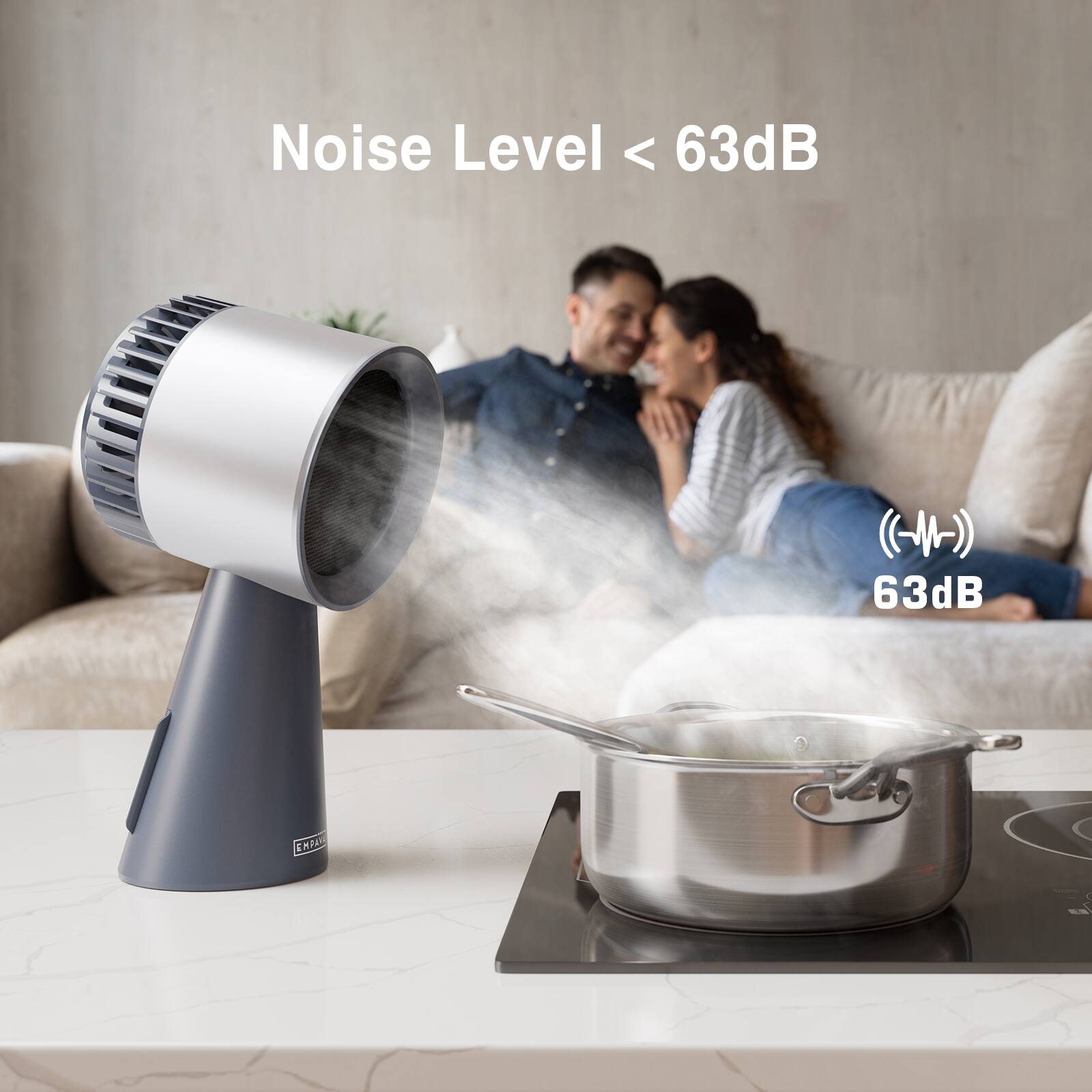 Noise Level 63dB (63dB ERPL)