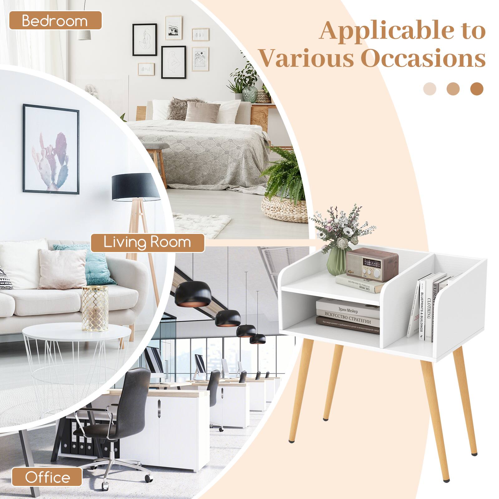 Bedroom
Applicable to Various Occasions
Living Room
Office