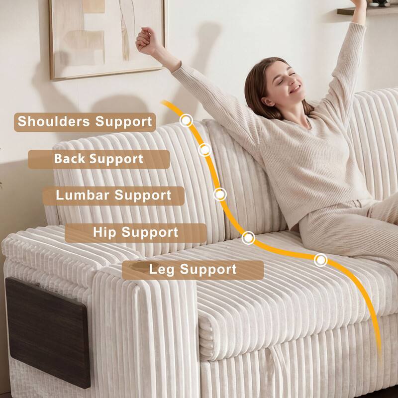 Shoulders Support  
Back Support  
Lumbar Support  
Hip Support  
Leg Support