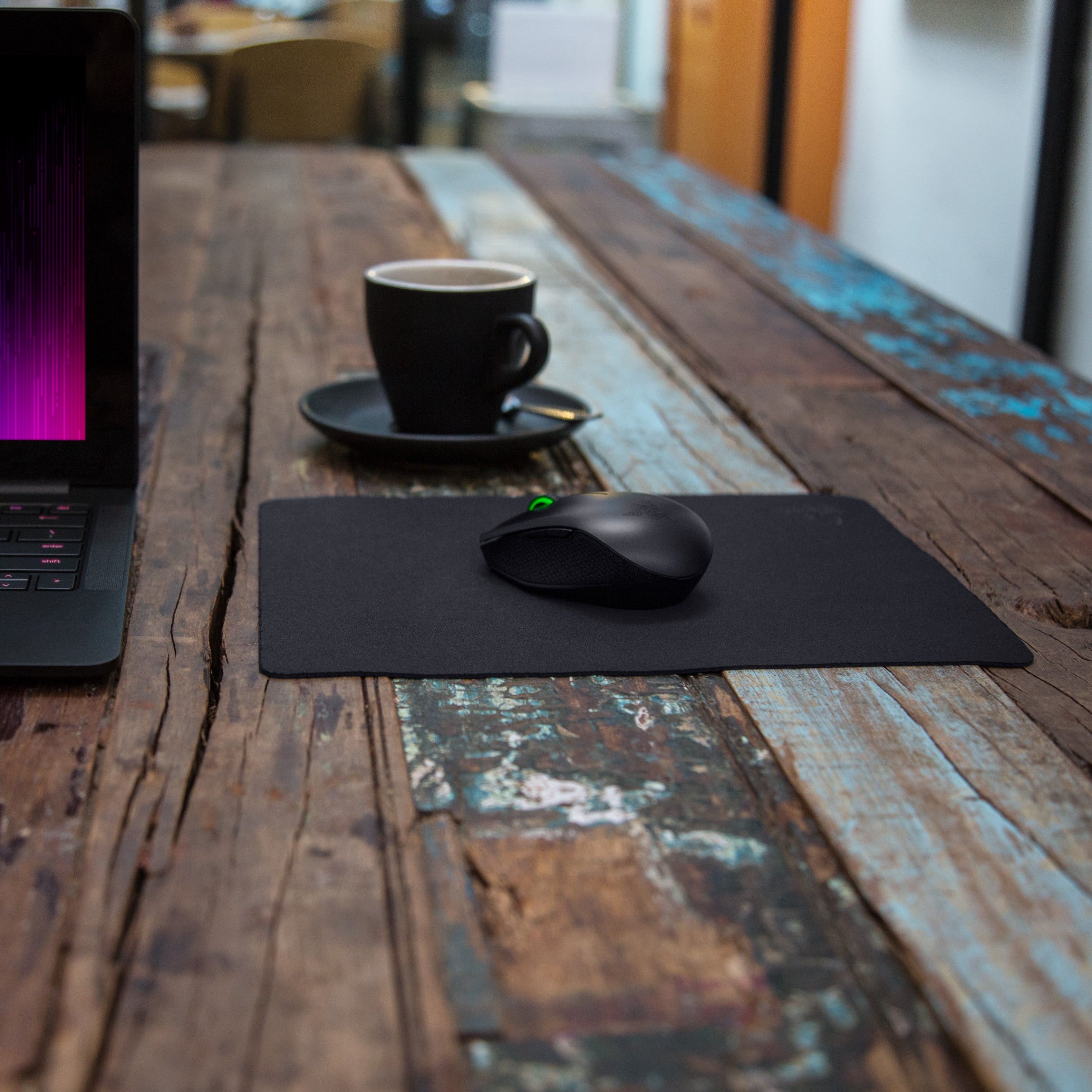 Alt View 12. Razer - Goliathus Mobile Stealth Edition Gaming Mouse Pad - Black.