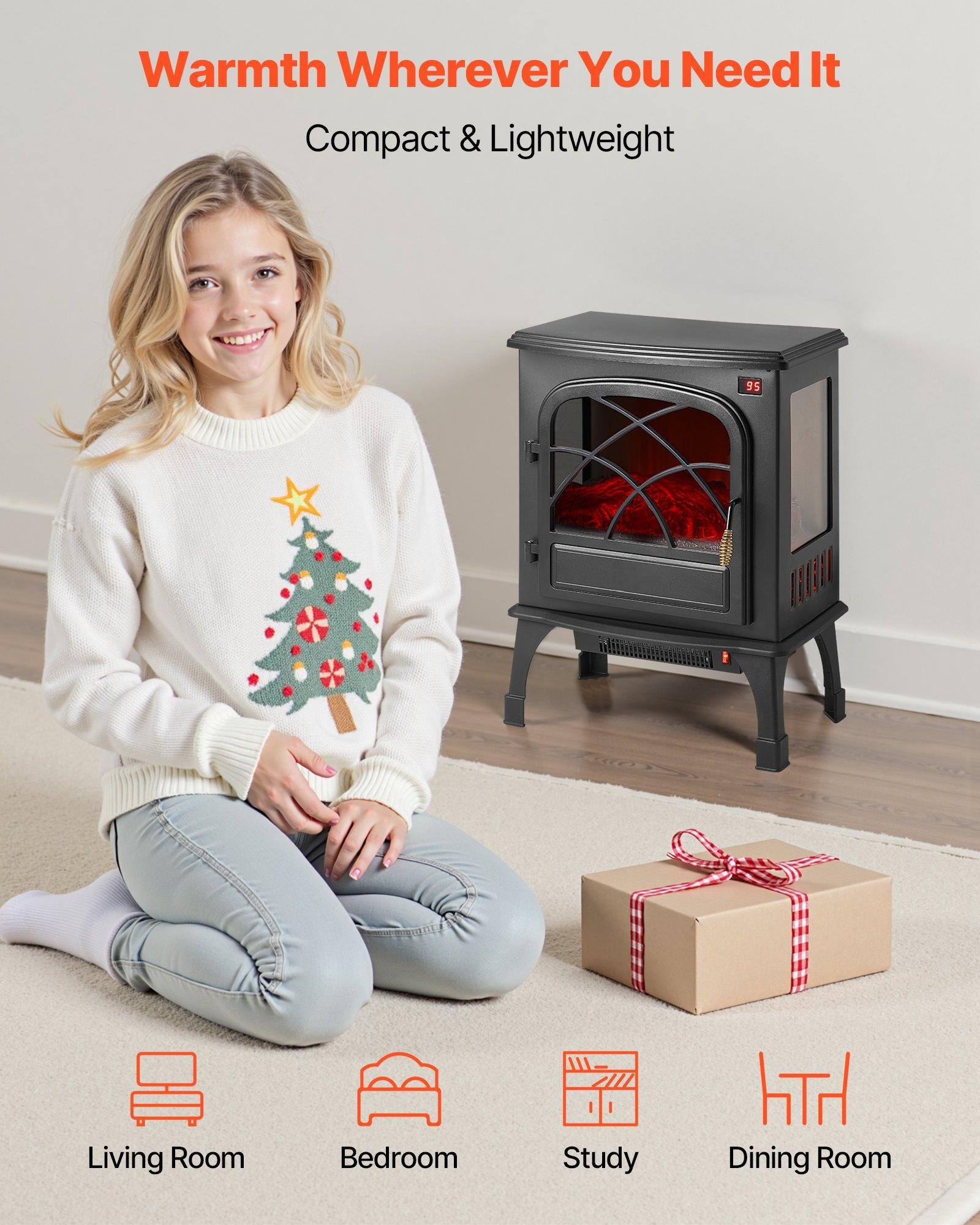 Warmth Wherever You Need It  
Compact & Lightweight  

Living Room  
Bedroom  
Study  
Dining Room