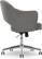 Alt View 11. Serta - Valetta Upholstered Home Office Chair - Fabric - Gray.