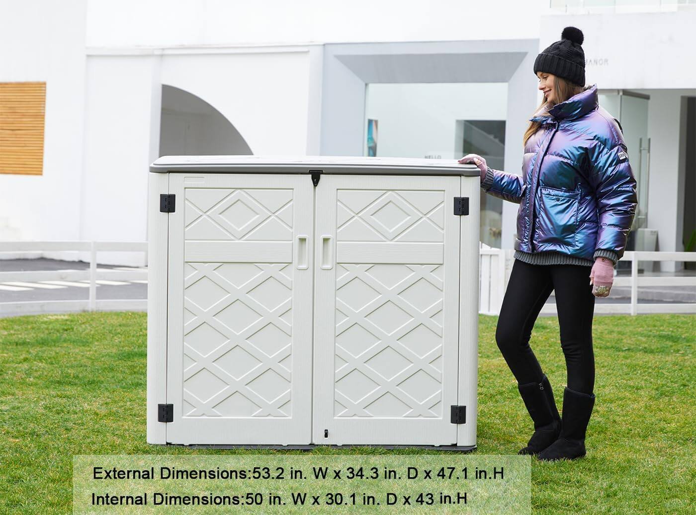 ANOR MELLO

External Dimensions: 53.2 in. W x 34.3 in. D x 47.1 in. H  
Internal Dimensions: 50 in. W x 30.1 in. D x 43 in. H