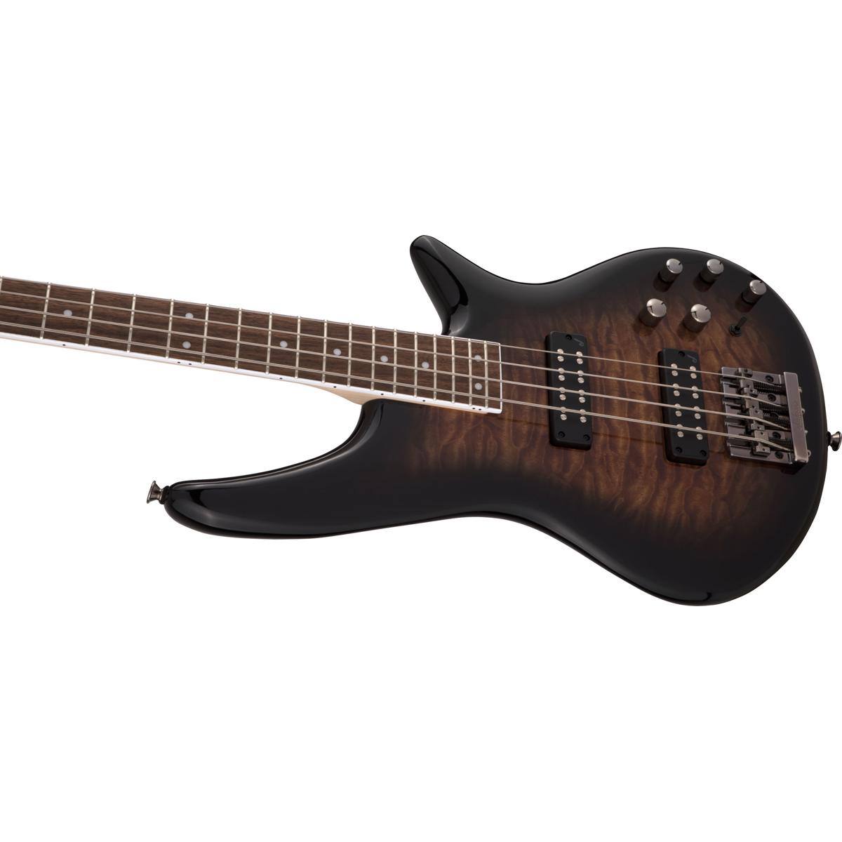 Alt View 7. Jackson - Jackson JS3Q JS Series Spectra Bass Guitar, Dark Sunburst.