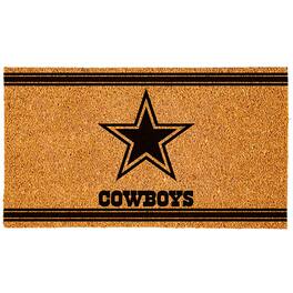 Evergreen Enterprises - Dallas Cowboys 16" x 28" Logo Turf Mat - Multicolor
