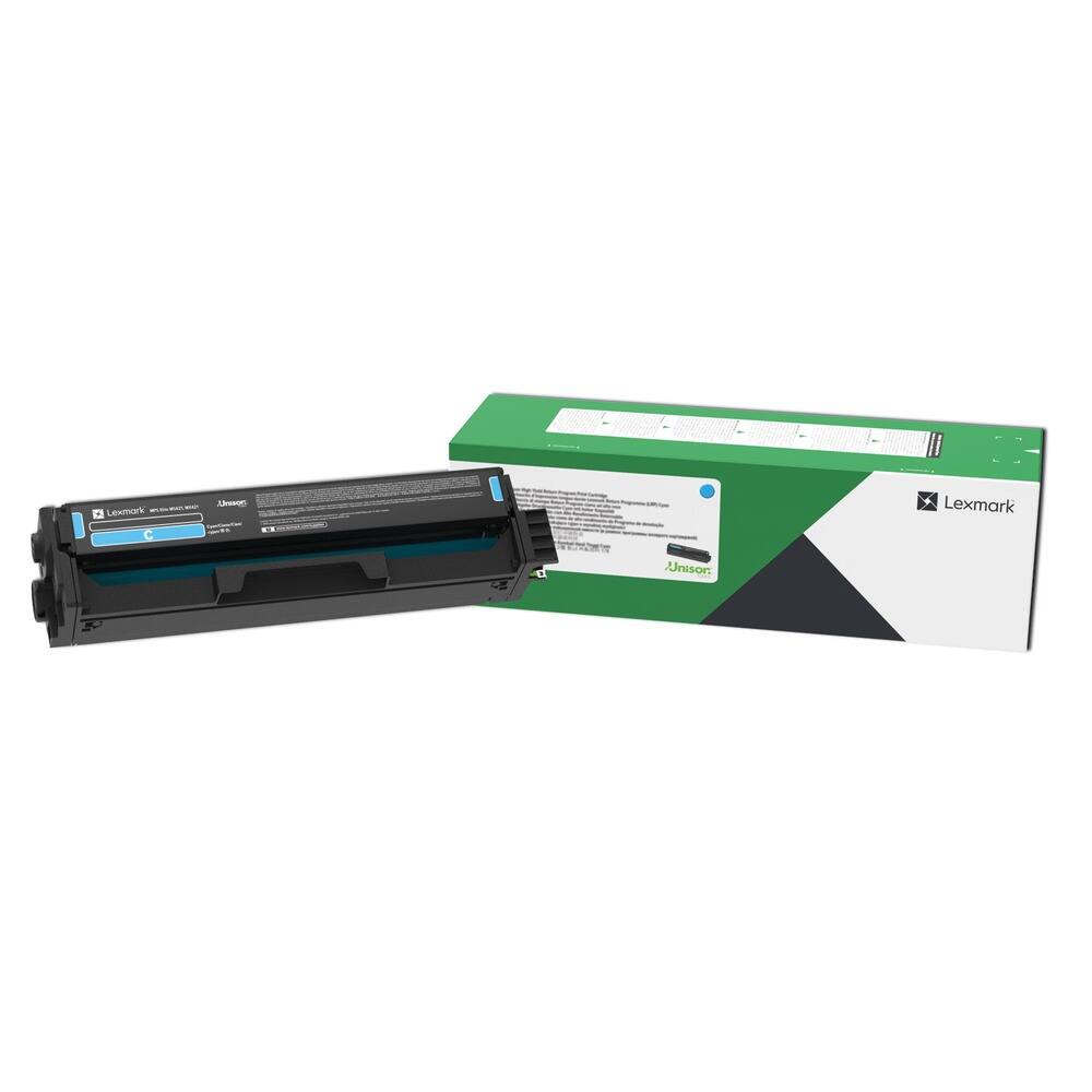 Lexmark - C3210C0 C3210C0 1,500 Page-Yield Return Program Toner - Cyan