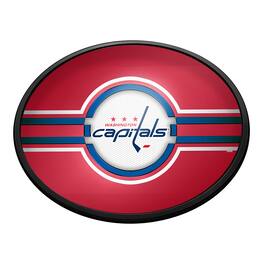 The Fan-Brand - Washington Capitals 18'' x 14'' Team Color Slimline Illuminated Wall Sign - Multicolor