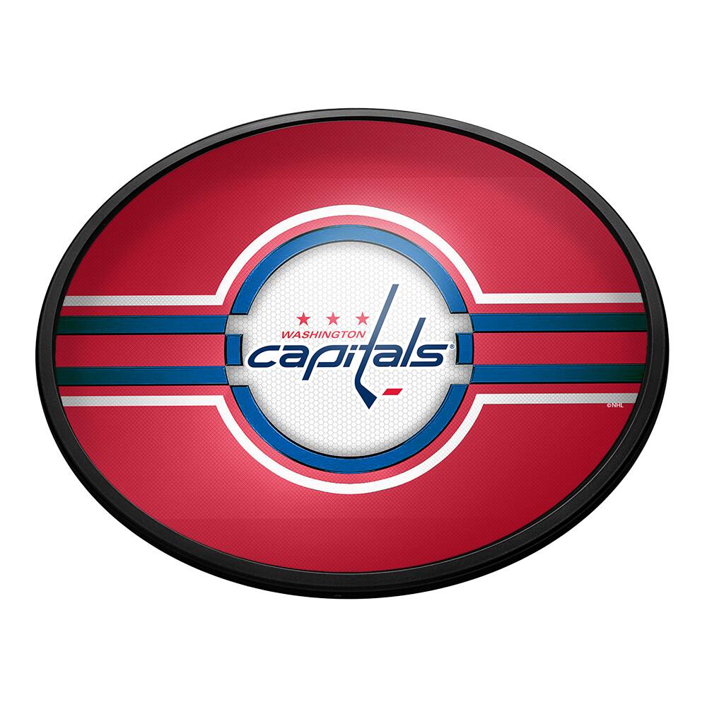 Washington Capitals 18'' x 14'' Team Color Slimline Illuminated Wall Sign