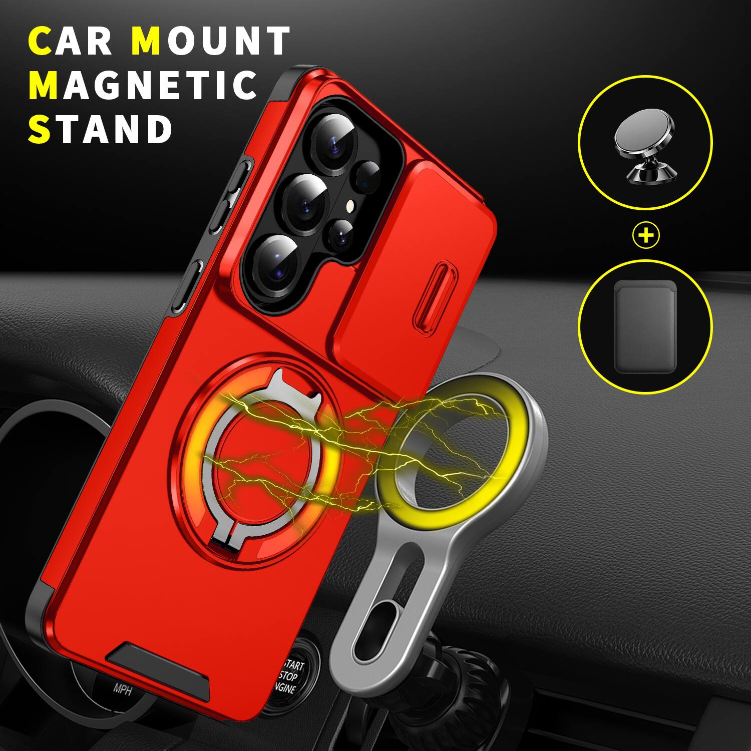 CAR MOUNT MAGNETIC STAND

MPH START STOP ENGINE