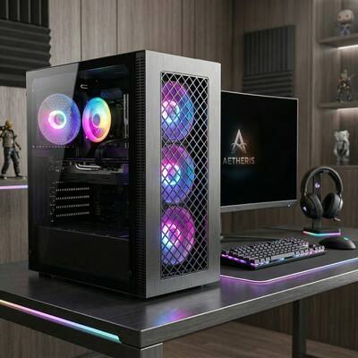 STGAubron Gaming Desktop PC, Intel Core I7 8th Gen up to 4.1Ghz STGAubron Gaming Desktop PC, Intel Core I7 8th Gen up to 4.1Ghz