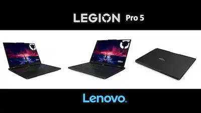 Lenovo Legion Pro 5 Laptop 16.0 WQXGA (AMD Ryzen 9 8945HX, 32GB Lenovo Legion Pro 5 Laptop 16.0 WQXGA (AMD Ryzen 9 8945HX, 32GB