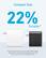 Compact Size 22% Smaller*
Note: Compared to the size of an original 96W charger.
Data based on internal lab testing.
Dimensions may vary: 2.76 x 2.36 x 1.34 in; Weight: 7.62 oz.