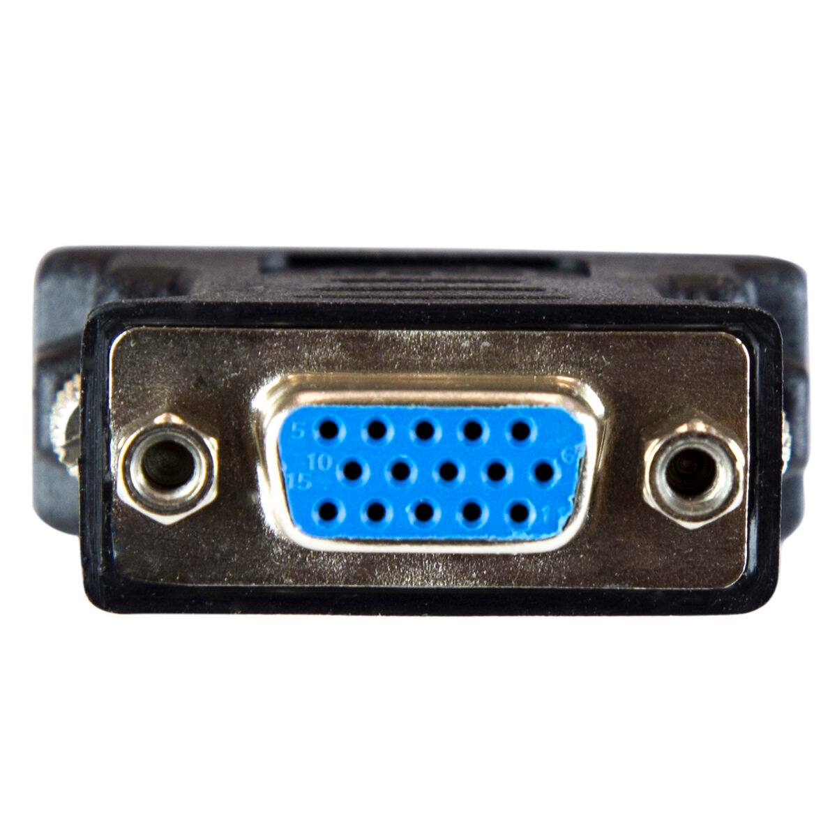 Alt View 3. StarTech.com - StarTech 1.6" Cable Adapter with 29 Pin DVI to 15 Pin VGA Connector.