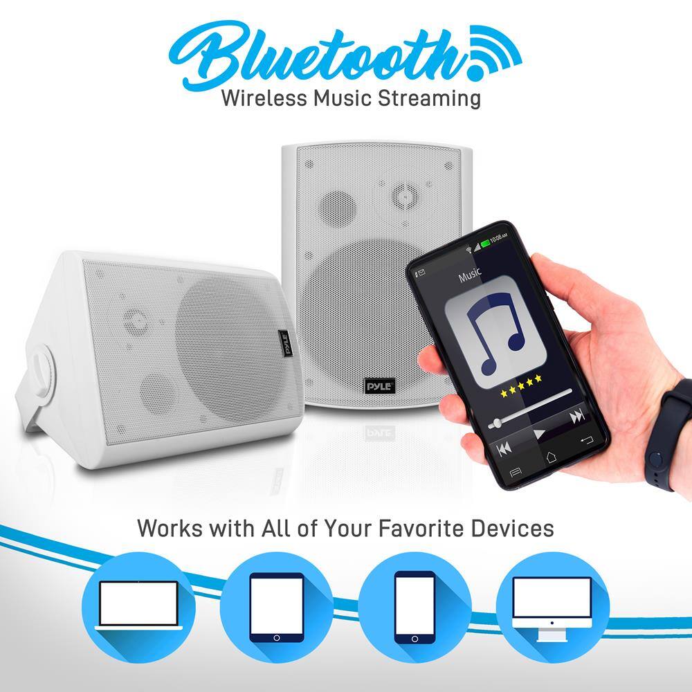 Bluetooth  
Wireless Music Streaming  

Works with All of Your Favorite Devices