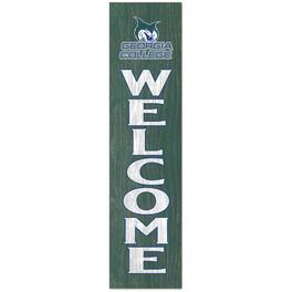 Jardine - Georgia College Bobcats 12'' x 48'' Outdoor Leaner Welcome Sign - Green