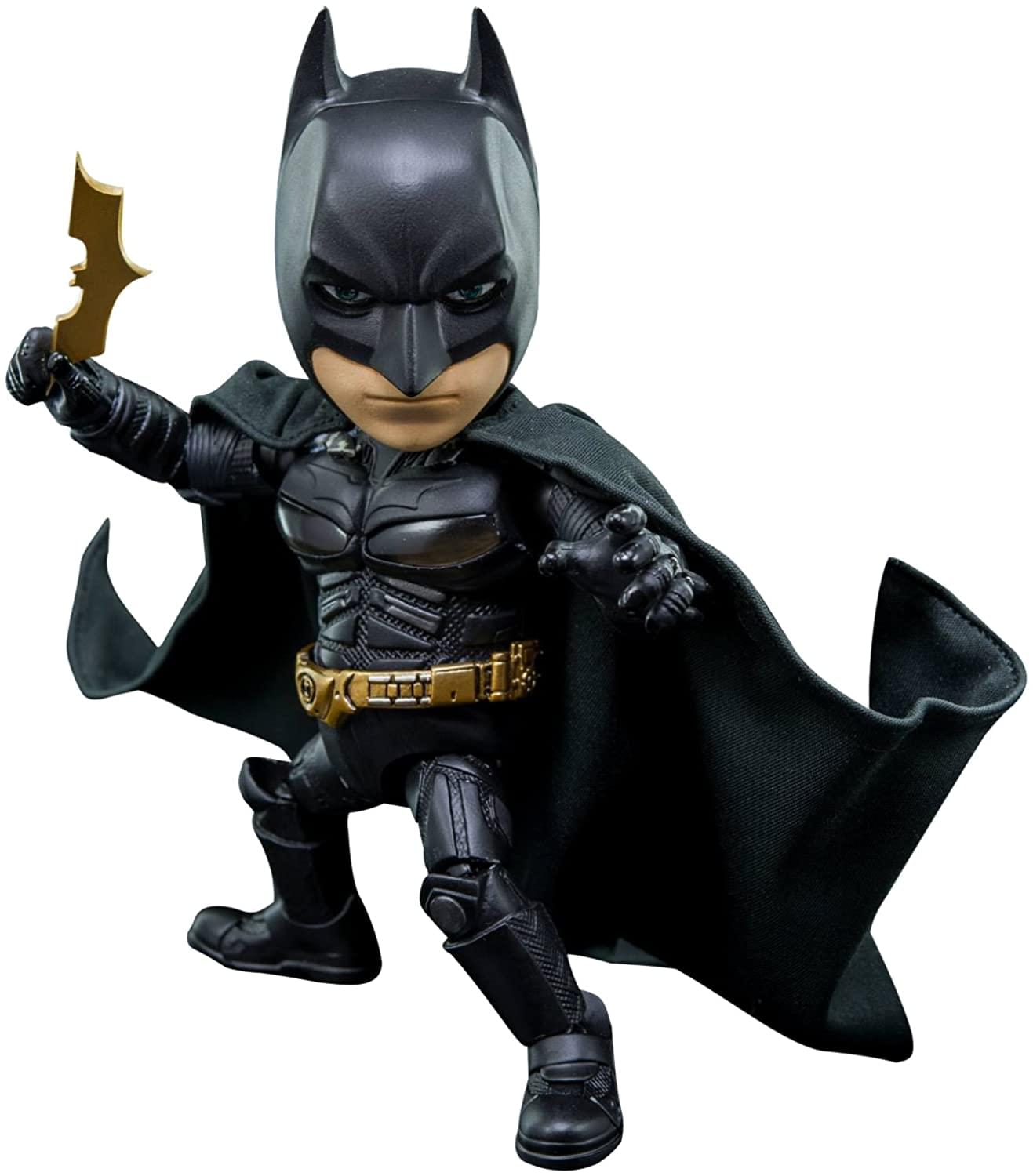 DC Universe - DC Comics Hybrid Metal Figuration Action Figure | Dark Knight Rises Batman - Black