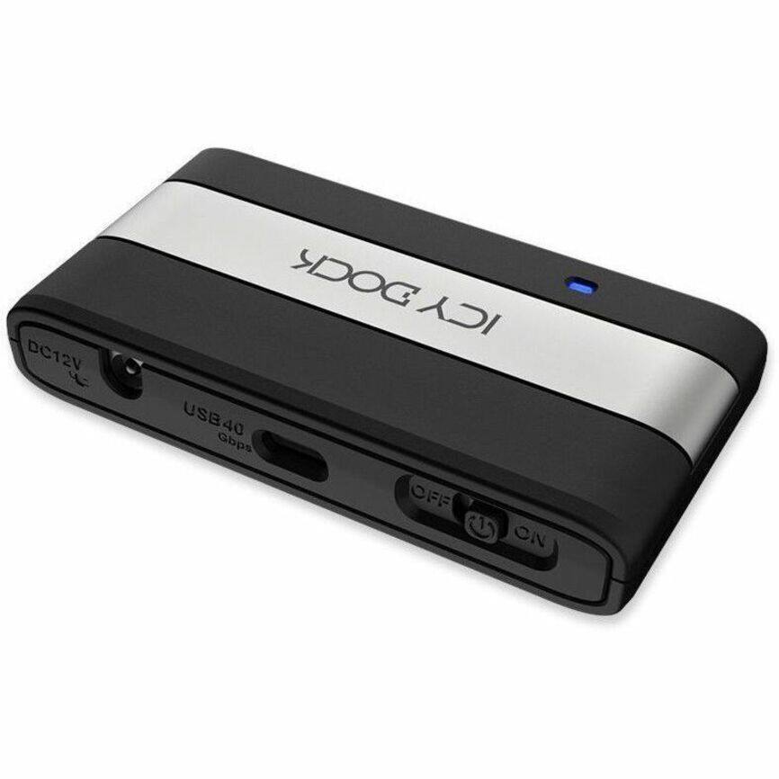 DC12V  
ICY DOCK  
USB40 Gbps  
OFF ON