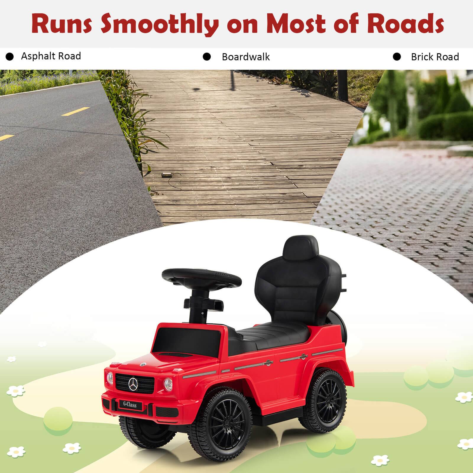 Runs Smoothly on Most of Roads

- Asphalt Road
- Boardwalk
- Brick Road
