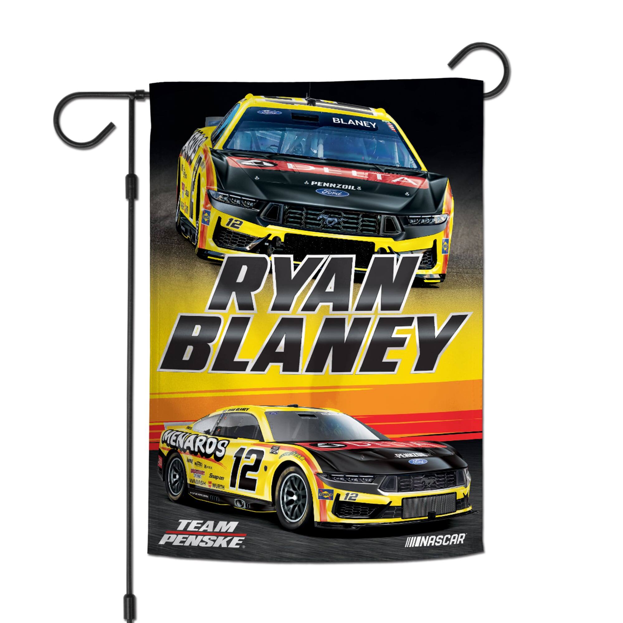 Ryan Blaney  
M 4  
Penske  
Menards  
12  
Team Penske  
NASCAR