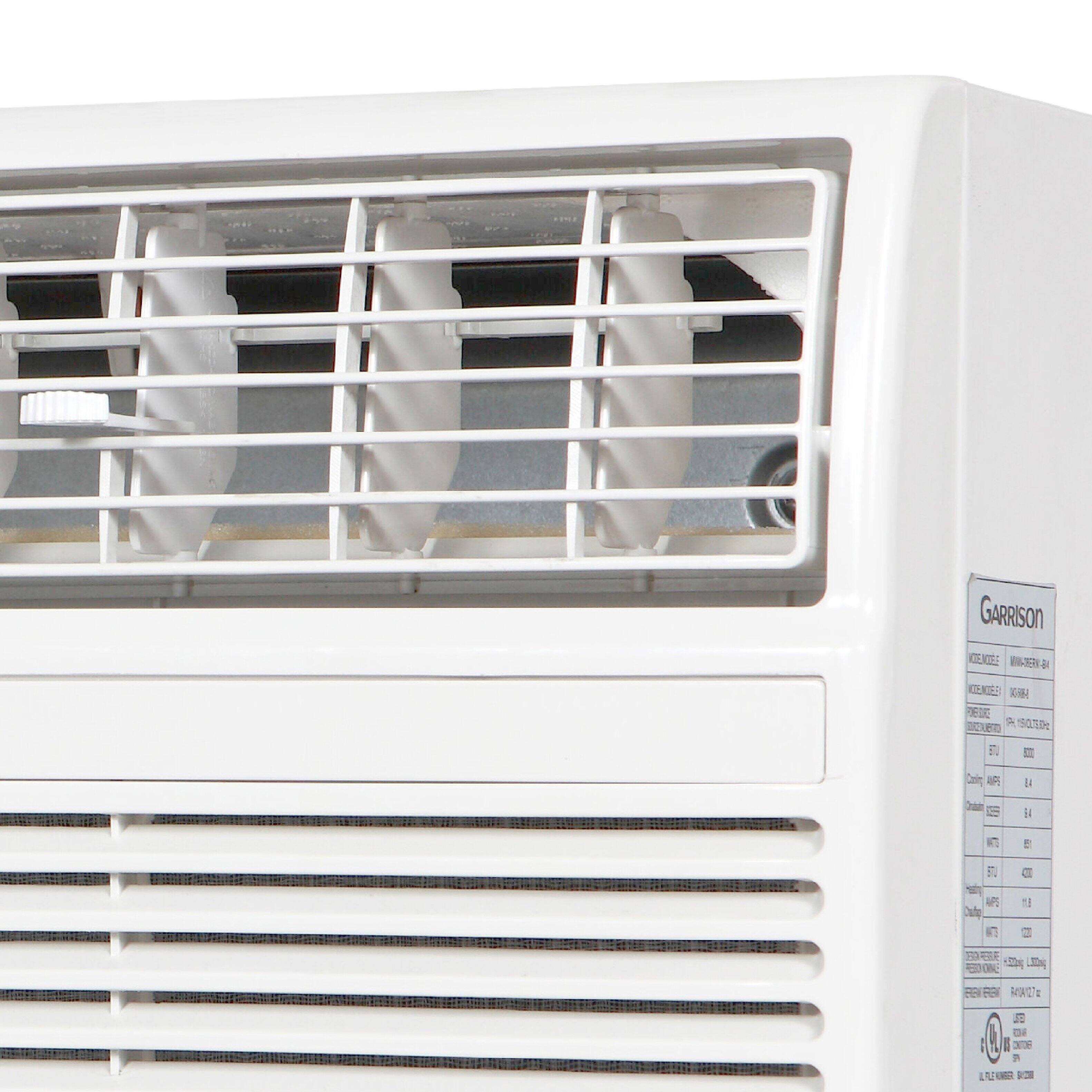 GARRISON  
MODEL: WIND FREE - 24  
MODEL NO.: 688-4  
PART NO.: 688-4  
SERIAL NO.: P10305De  
BTU: 8000  
Cooling (BTU): 8000  
Cooling (W): 2400  
Cooling (Amps): 12  
Cooling (Volts): 115  
Heating (BTU): 4000  
Heating (W): 1100  
Heating (Amps): 9  
Heating (Volts): 115  
EER: 8.4  
SEER: 10.2  
EER: 8.4  
SEER: 10.2  
EER: 8.4  
SEER: 10.2  
EER: 8.4  
SEER: 10.2  
EER: 8.4  
SEER: 10.2  
EER: 8.4  
SEER: 10.2  
EER: 8.4  
SEER: 