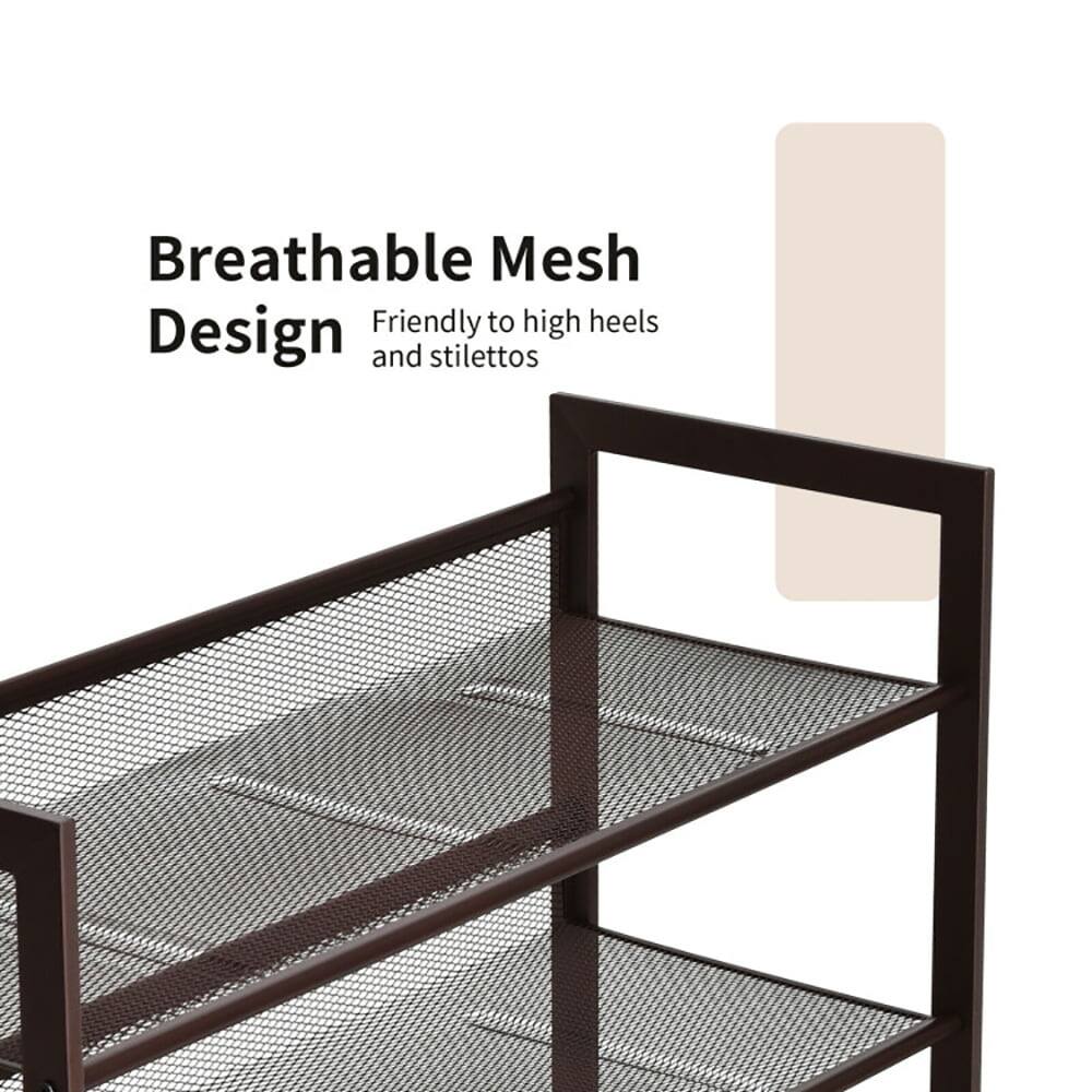 Breathable Mesh Design  
Friendly to high heels and stilettos