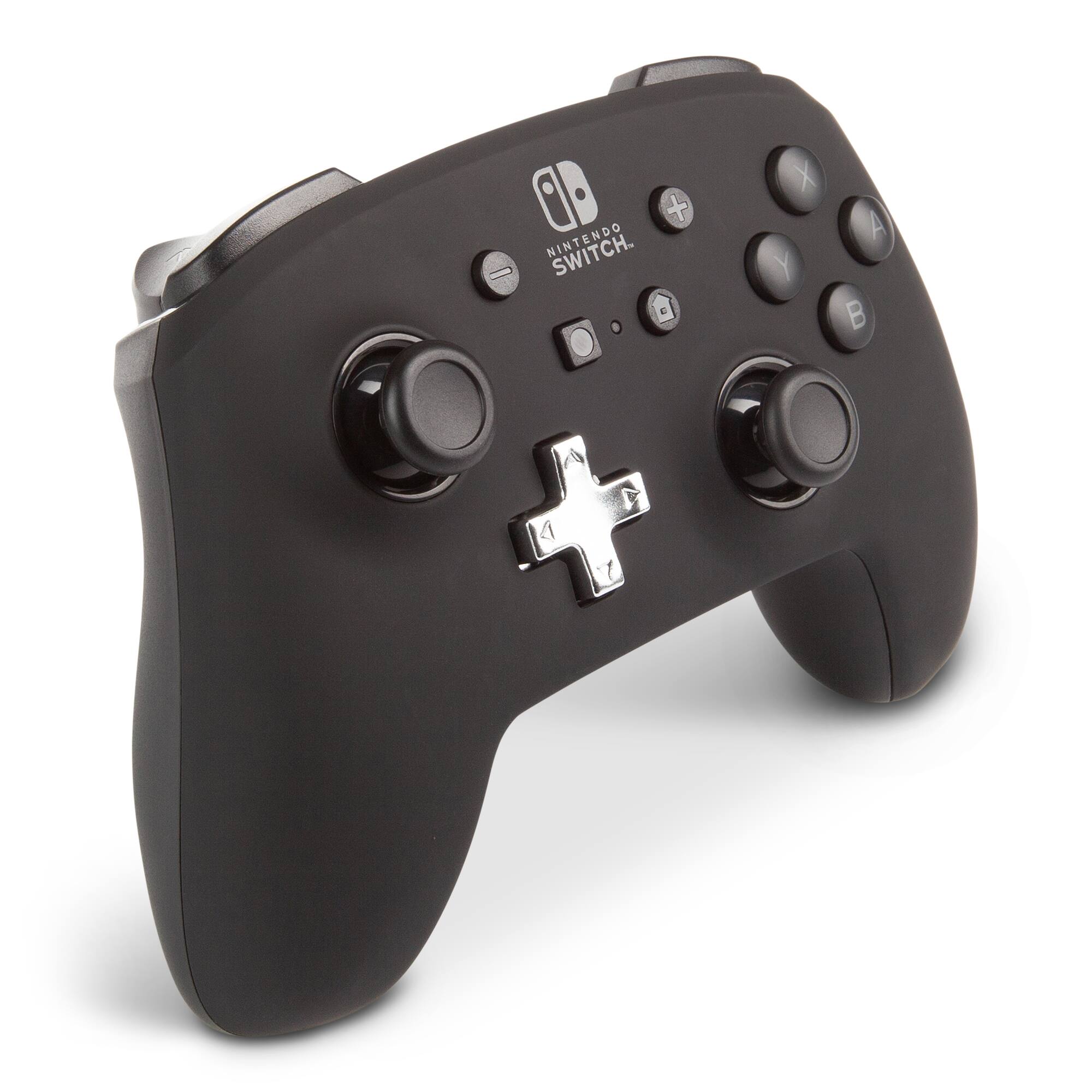 Angle. PowerA - PowerA Enhanced Wireless Controller for Nintendo Switch - Black - Black.