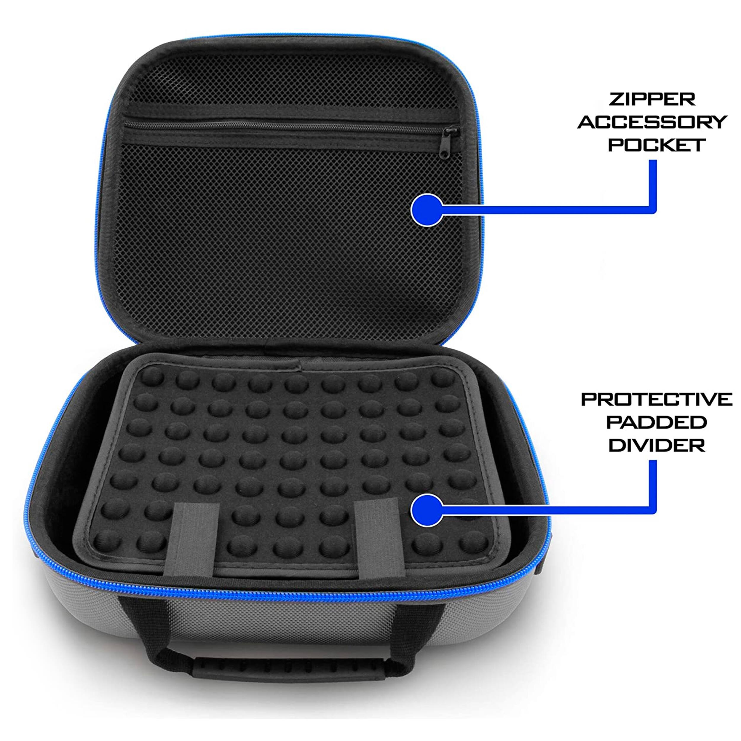 ZIPPER ACCESSORY POCKET  
PROTECTIVE PADDED DIVIDER