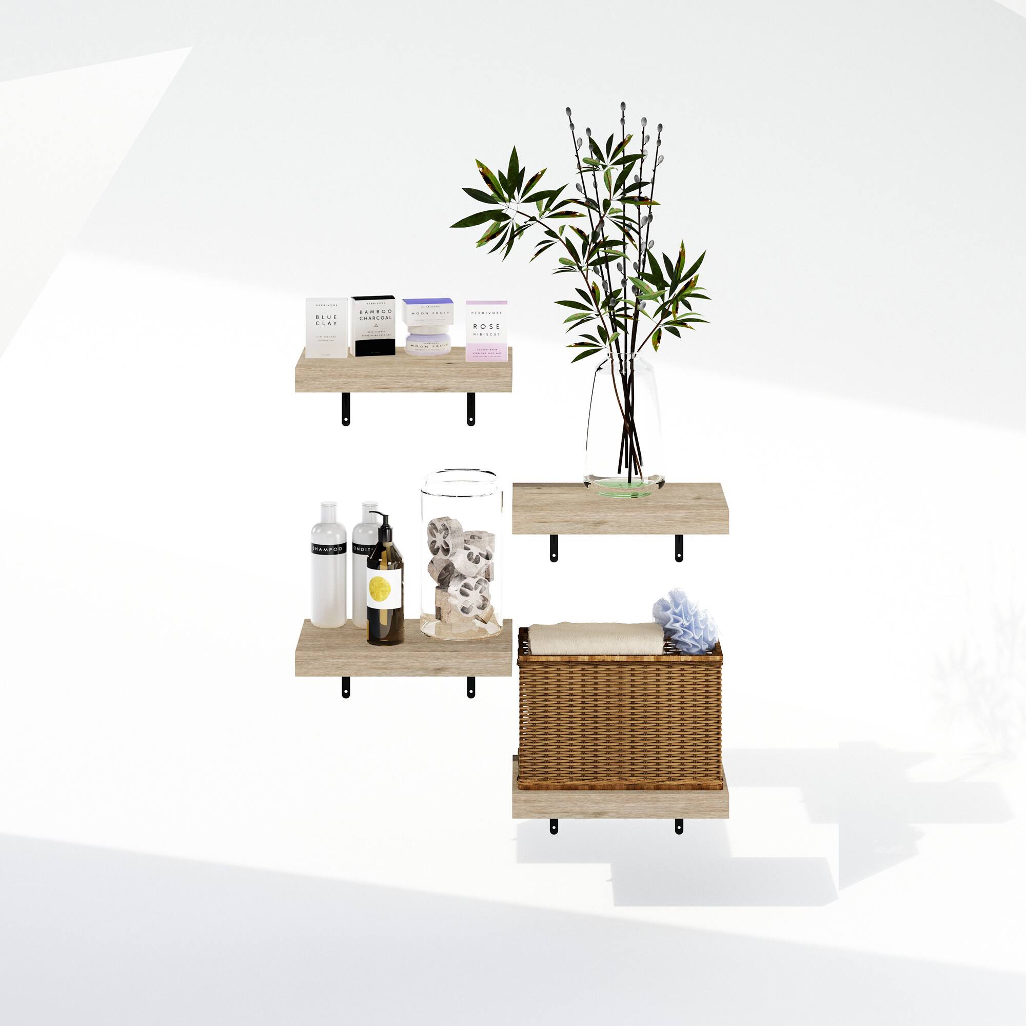 Sure, here is the corrected and grouped text from the image:

- BLUE CLAY
- EARTH
- ROSE
- SOSE
- Sac