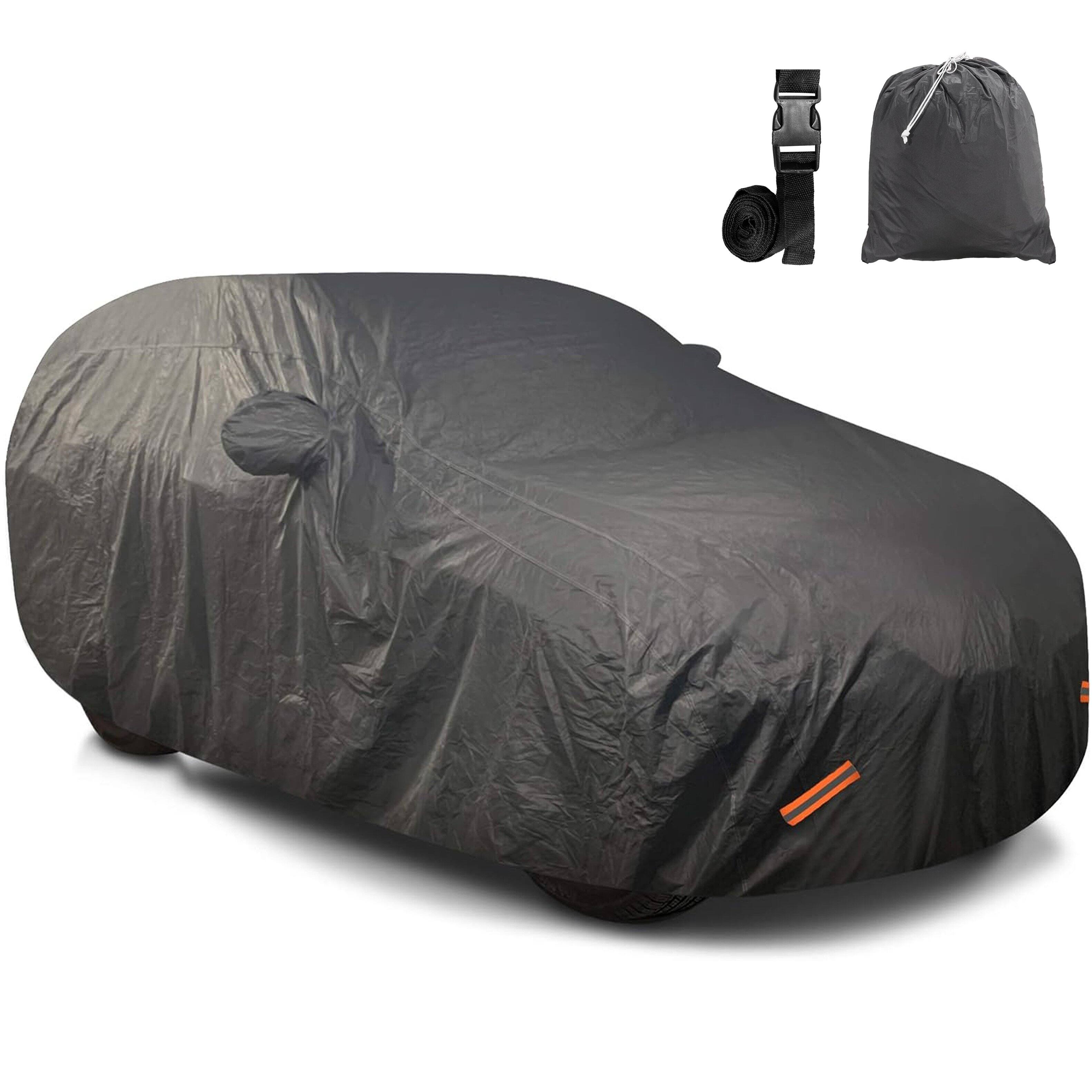 Front. Mockins - 190 in. x 75 in. x 72 in. Extra Thick PVC Cotton Lined Heavy-Duty SUV Cover.