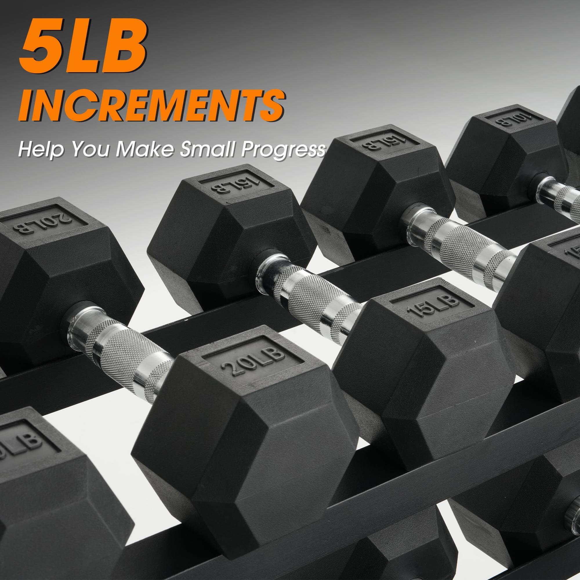 5LB INCREMENTS  
Help You Make Small Progress  

15LB  
20LB  
15LB  
20LB  
15LB  
20LB  
15LB  
20LB