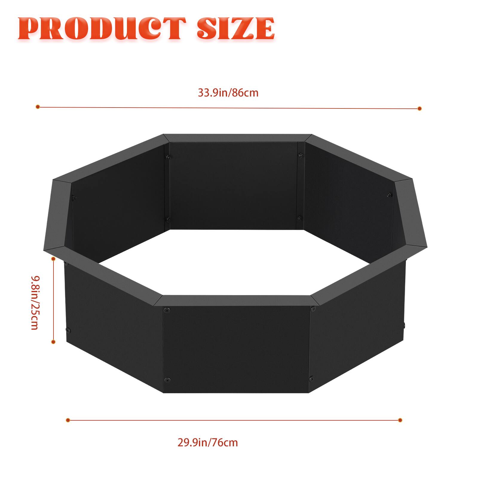 PRODUCT SIZE

33.9in/86cm

9.8in/25cm

29.9in/76cm