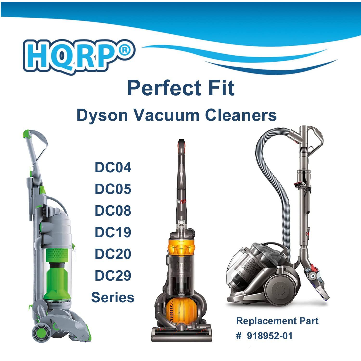 HQRP Perfect Fit Dyson Vacuum Cleaners DC04 DC05 DC08 DC19 DC20 DC29 Series Replacement Part # 918952-01