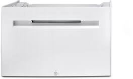 24 in. Wide Laundry Pedestal with Storage Drawer for Select Bosch Washers - White