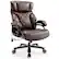 Front. APRILSOUL - 600LBS Big and Tall Office Chair for Heavy People Extra Wide Seat and Adjustable Lumbar Executive Chair with High Back - Brown.