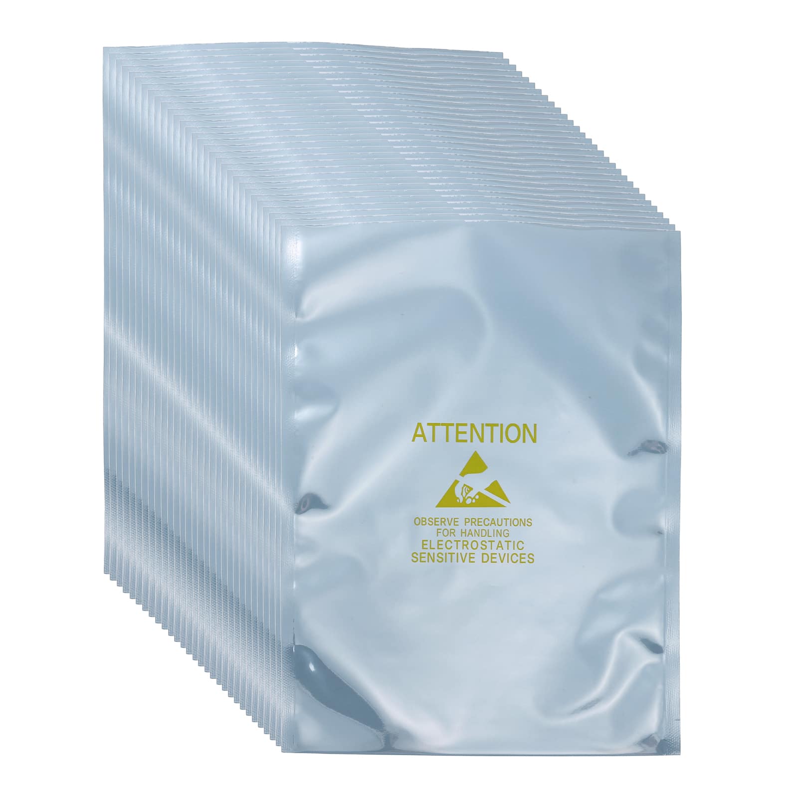 "Unique Bargains - Anti Static Bag 6.3""x9.1"", Open Top ESD Shielding, with Labels, for HDD/SSD/Electronics, 100pcs - Silver Gray" price history on PriceWatchPro