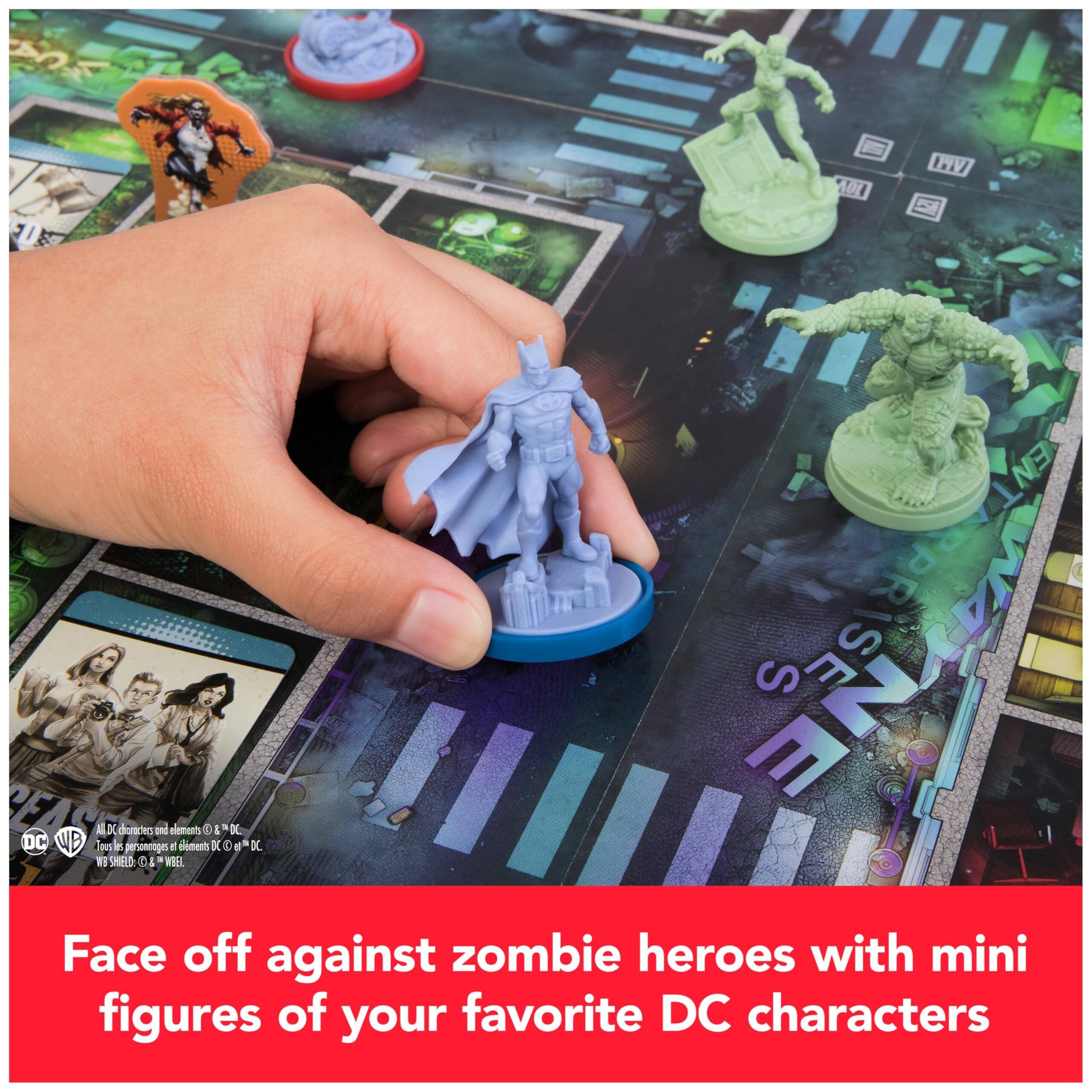 A00 EN ENTAD PR AX 1 X dionaters ond elements & DL SMENE S PRISES DC WB - i persoeages - element I D d x 1 SHIELD: 0S & a WHEL

Face off against zombie heroes with mini figures of your favorite DC characters