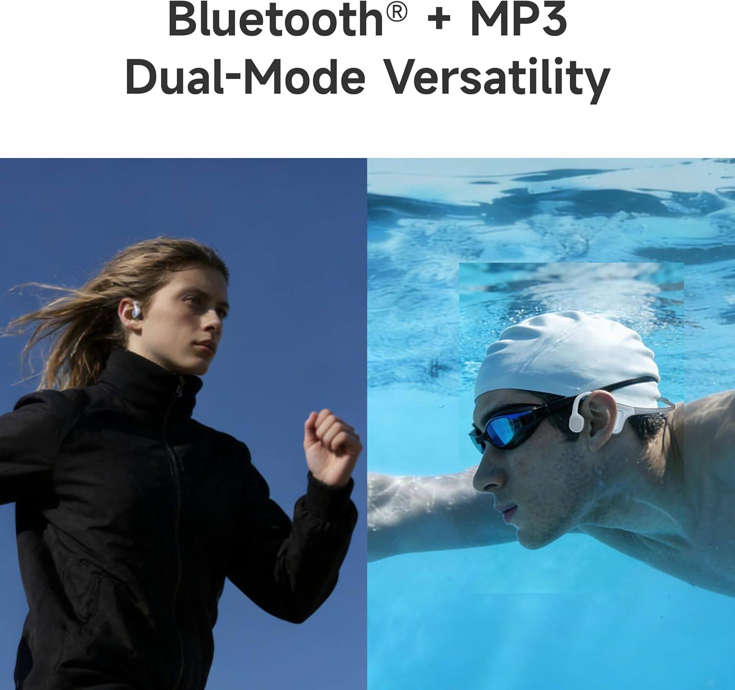 Bluetooth® + MP3 Dual-Mode Versatility