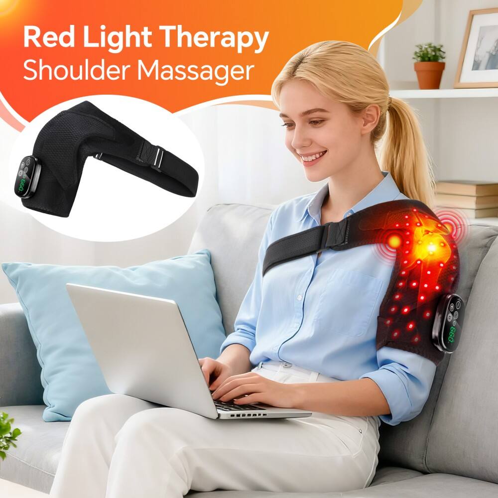 Red Light Therapy Shoulder Massager